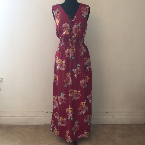 bailey blue maxi dress